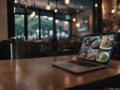 Mockup del sitio web mostrando los beneficios y la propuesta de valor de TintaGO